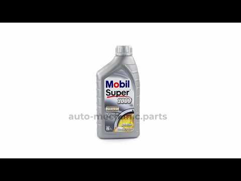 Моторна олива Mobil Super 3000 X1 5W-40, 1 літр, видео 1