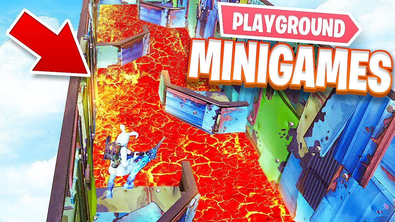 Playground Mode V2!! - Sniper vs ATK, Dodgeball & Slurp Pong! (Fortnite)