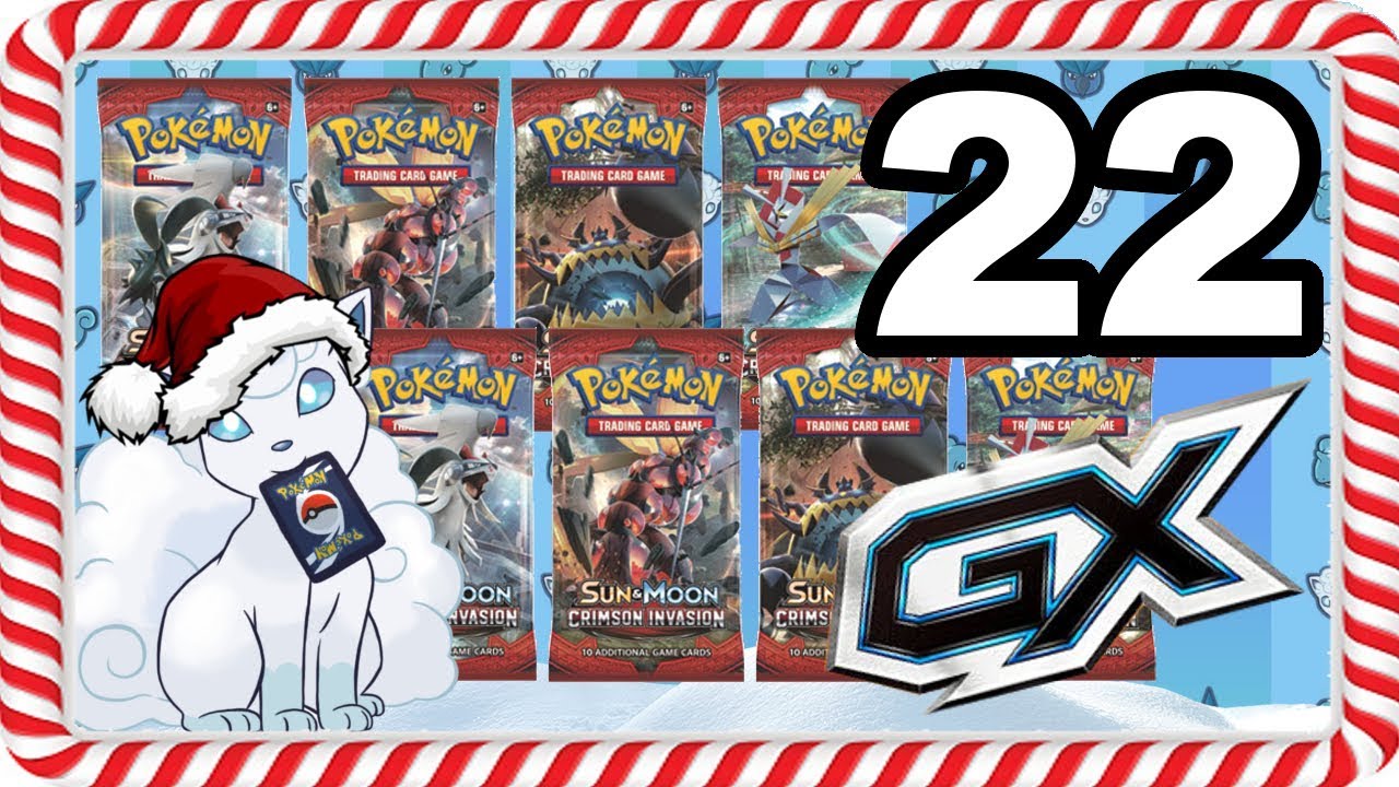Opening 8 Pokemon Crimson Invasion Booster Packs! | Kakkoii's Christmas Day 22