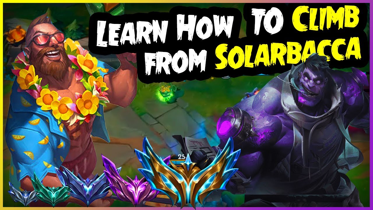Solarbacca Runes SOLARBACCA This How You Climb From LOW ELO - YouTube