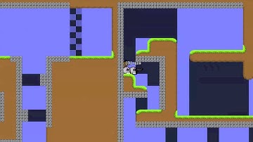 Teeworlds | rqza Gameplay - iDDRace xyz_ddrace2