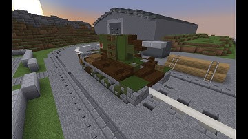 Minecraft WW2 Build Tutorial: KV-2