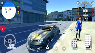 Taxi Driver With Mercedes SLR - Car Simulator McL Android Gameplay screenshot 3