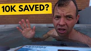 Aquaterra Spas Benicia from Costco | Setup, 230V Wiring, & Monthly Cost
