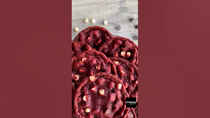 Red Velvet Cookies! Recipe tutorial #Shorts