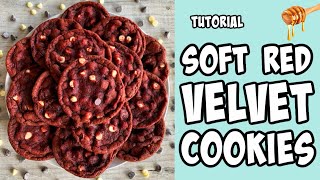 Red Velvet Cookies! Recipe tutorial #Shorts screenshot 4