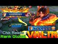 Kyo kusanagi valir new kof x mlbb collab skin  top global valir by chik releks  mobile legends