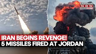 Iran’s Biggest Strike Yet Missiles Over Jordan Intercepted as US Launches Massive Strikes | Watch