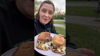 Patty Melts on the Blackstone #delicious #campingmeals #easyrecipe