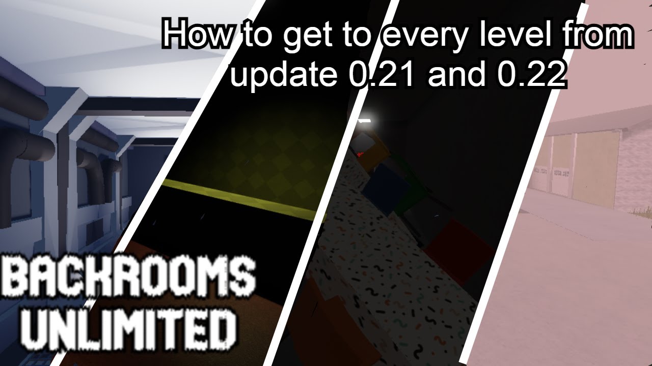 THE BEST BACKROOMS GAME ON ROBLOX  Backrooms Unlimited Levels 1 - 13 