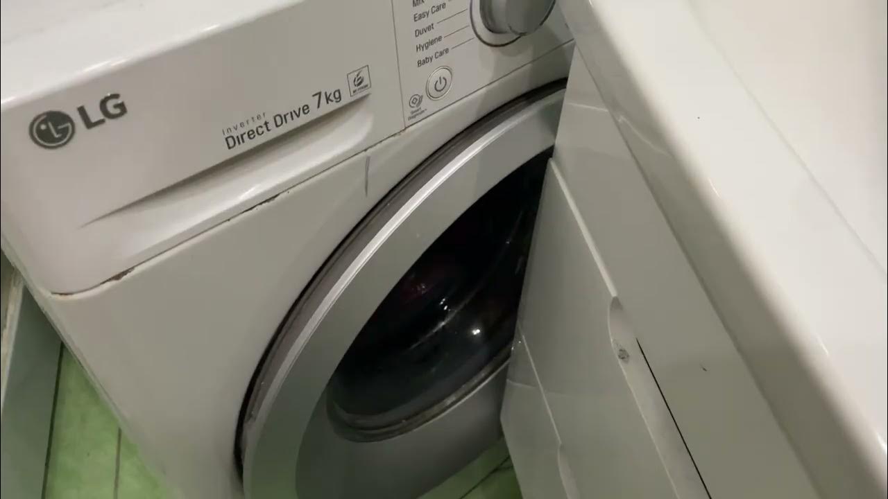 LG F4J5QN4W washing machine walking YouTube