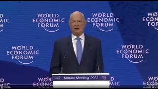 the future is built by us : Klaus Schwab