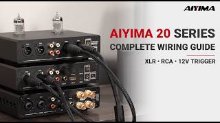 How to Connect the AIYIMA 20 Series | XLR, RCA & 12V Trigger Guide