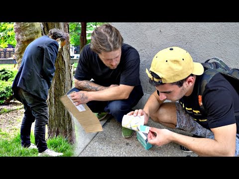 Drug testing the Homeless for $1,000