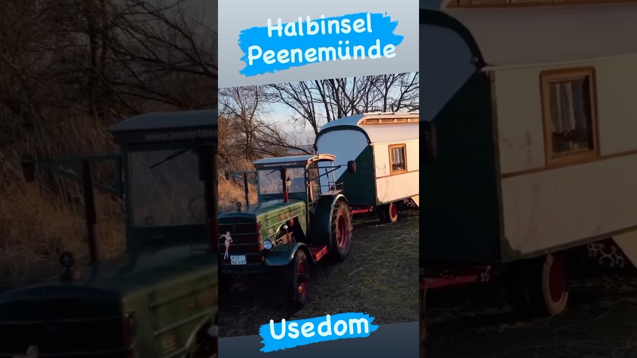 Halbinsel Peenem&uuml;nde und Kraftwerk im Museum auf Usedom