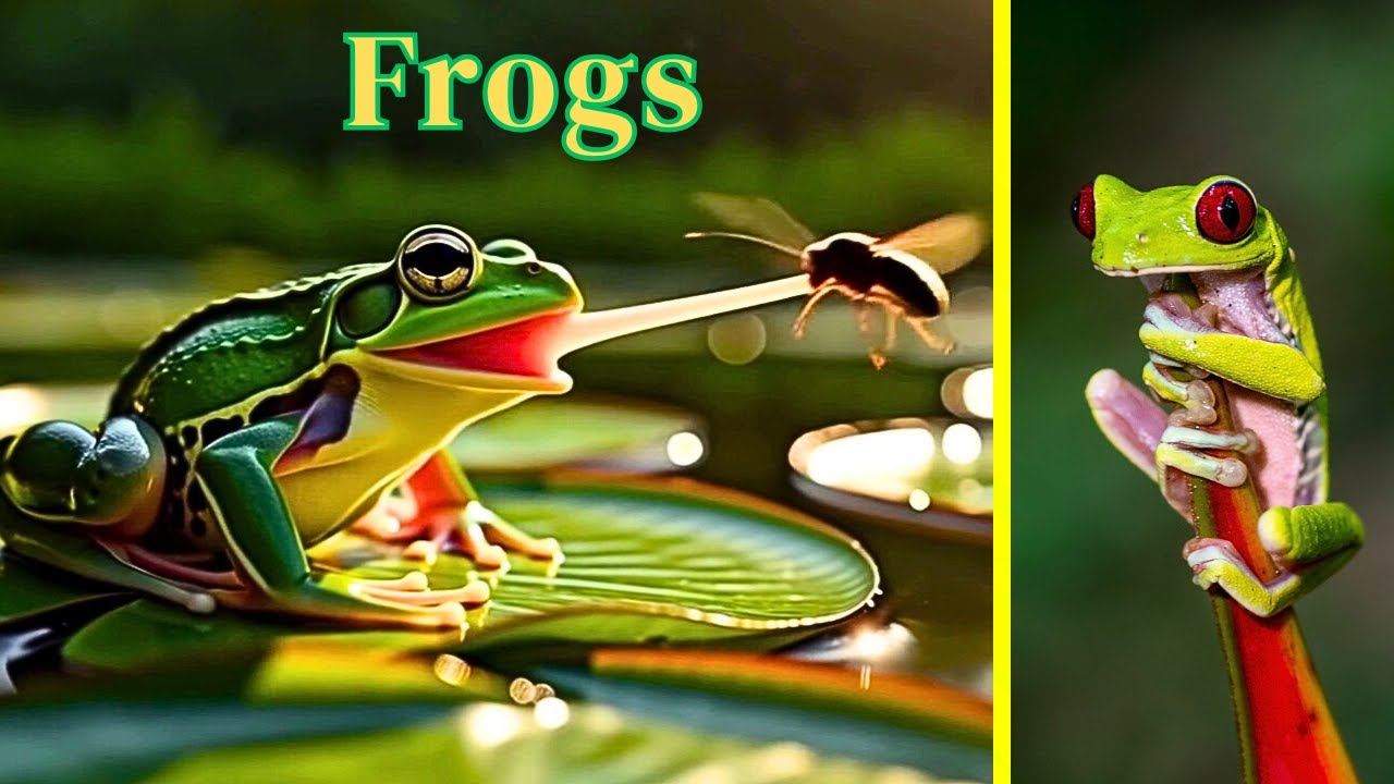 Frogs, Frogs, Fantastic Frogs Song for Kids 