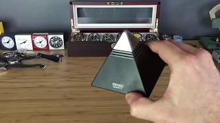 Seiko Talking Pyramid Clock - YouTube