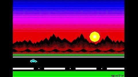 Parallax scrolling in pure ZX BASIC