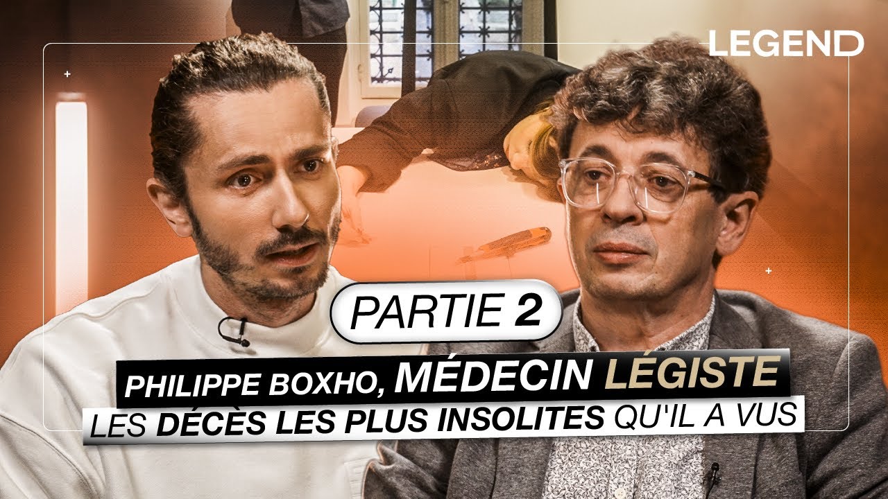 PHILIPPE BOXHO, MÉDECIN LÉGISTE (PARTIE 2) : IL REVIENT SUR LES DÉCÈS LES  PLUS INSOLITES QU'IL A VUS 