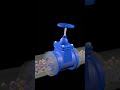 “Gate Valve Explained in 32 Seconds | Flanged Connection #Shorts”