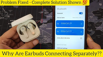 Boat Airdopes Earbuds NOT Pairing With Phone | Boat Earbuds Connecting Separately