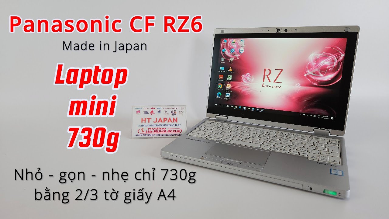 Laptop mini Panasonic RZ6 - Sang trọng vỏ Kim Loại – Một khi trải ...