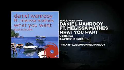 Daniel Wanrooy featuring Melissa Mathes - What You...