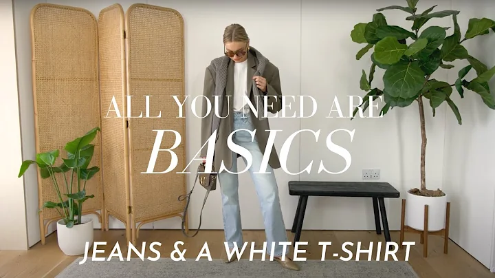 8 WHITE T-SHIRT & JEANS OUTFITS FOR SPRING | BASICS TO MAXIMISE YOUR WARDROBE - DayDayNews