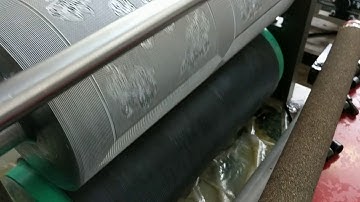 How to make embossing pattern for napkin paper folding machine