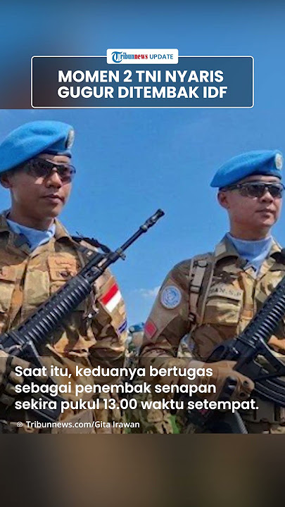 Detik-detik Mencekam 2 Prajurit TNI Lolos Tembakan IDF di Lebanon, Gedung Dihantam Serangan Israel