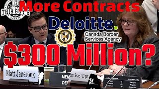 CARMS and CBSA 300 million in contracts for deloitte