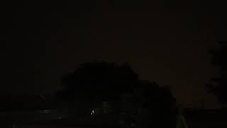 Massive Thunderstorm with extreme lightning and heavy rains across JHB, South Africa 21, Oct 2017