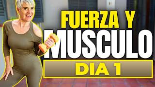 5 Días para RECUPERAR FUERZA y MÚSCULO: Día 1 - Rutina 20 Minutos | Cuerpo Activo TV