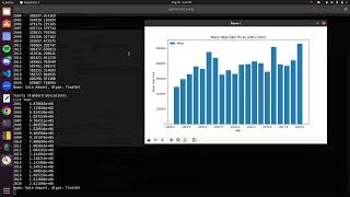 Standard deviation and probabilities of a large dataset using python