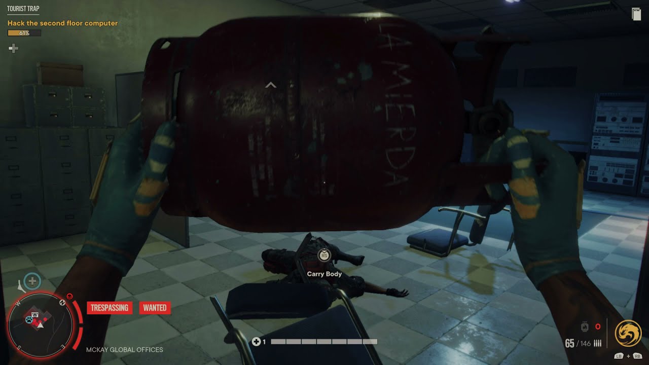 Far Cry 6 - Tourist Trap: Hack The First Floor and Second Floor Computers at McKay Global Offices