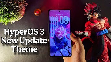 HyperOS 3 New Update Theme For Any Xiaomi Device | New Lock Screen Ui | #hyperos3 