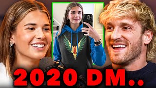 KAI TRUMP DM'd LOGAN PAUL IN 2020..