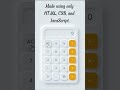 This Calm Neumorphism Calculator Feels So Satisfying 😍