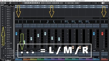 Cubase: Mix-Console Tricks I