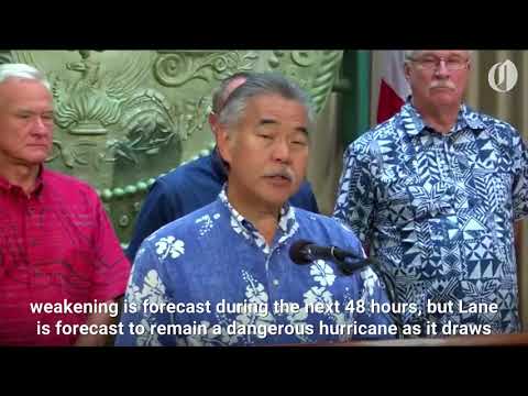 Video: Hurikán Lane Se Zasáhl Na Havaj Silou Kategorie 5