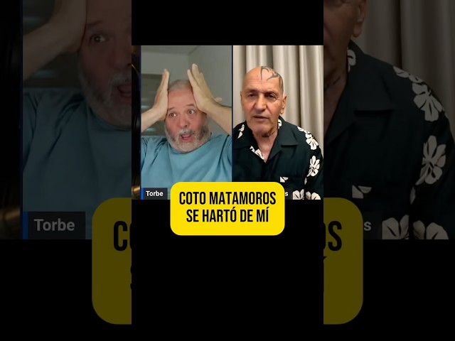 Coto Matamoros se hartó de mis bromas y mi sentido del humor, y decidió no hacer más debates conmigo