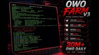 OWO Farm V2 - Advanced Automation By AIVIQ | Anti-Ban System | Discord Farming Tool 2026 #OWOFarm