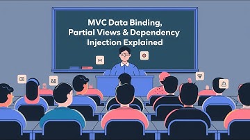 .NET Development - Class 19 | MVC Data Binding, Partial Views & Dependency Injection Explained