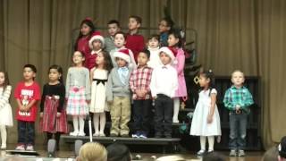 Aaden kindergarten winter show 2015