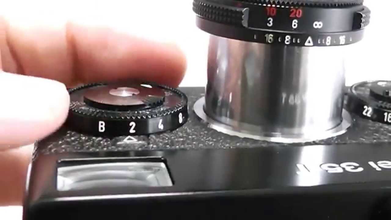 Rollei 35 T Tessar 40mmF3.5 ローライ テッサー Black 黒 - YouTube