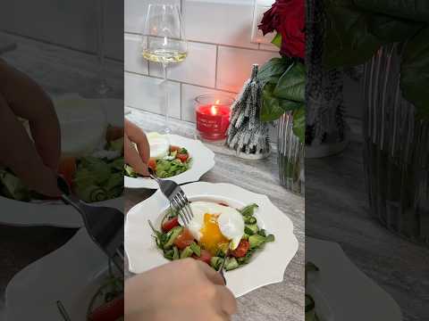 Салат для тех, кто не любит майонез 🥗 #салат #новогоднийрецепт #рецептынановыйгод