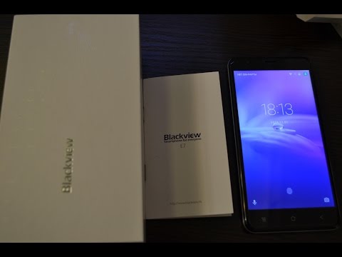 Video: Blackview E7: Çin Büdcə Işçisinin Nəzərdən Keçirilməsi