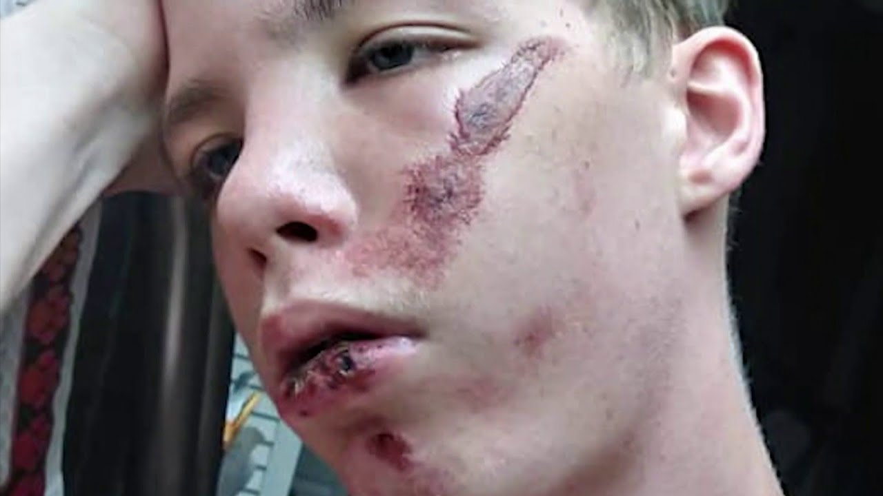 newspaper mockup Mother says son was jumped by classmates