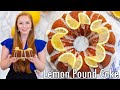 EASY Lemon Pound Cake Recipe | Extra Lemony with Lemon Glaze!