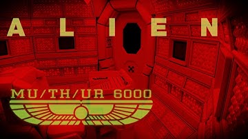 Alien 🎬 Mother System Fail/Restart Sequence 🎬 USCSS Nostromo Creepy Ambience